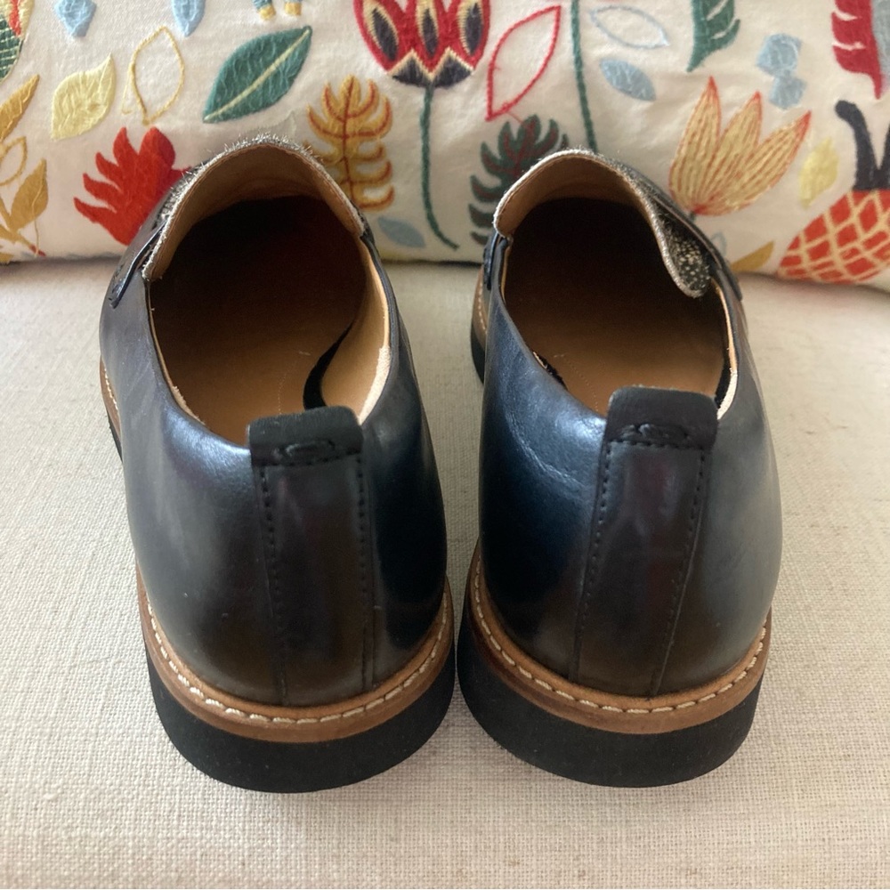 Clarks Artisan Glick Avalee Loafers Calf Hair size 8.5 NWOT - Picture 6 of 8
